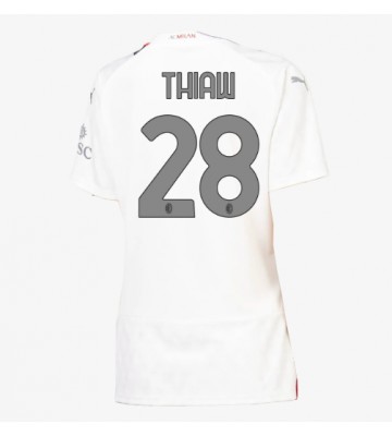 AC Milan Malick Thiaw #28 Udebanetrøje Dame 2023-24 Kort ærmer